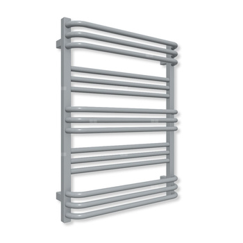 Grzejnik elektryczny TERMA POLA 780 x 600 mm, kolor pastelowy niebieski, moc 400 W, podłączenie E8, kabel spiralny z wtyczką