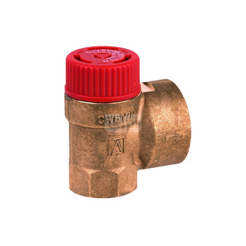 Membranowy zawór bezp. do inst. grzewczych, 3/4" GW/ 1" GW, nastawa 1,5 bar