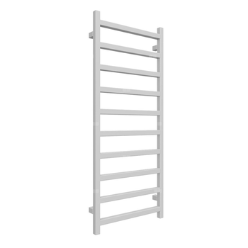 Grzejnik drabinkowy TERMA SIMPLE, podłączenie Z1, wym. 1200 x 500 mm, kolor srebrny mat, moc 440W