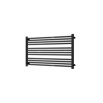 Grzejnik drabinkowy INSTAL-PROJEKT STICK LEVEL, wym. 555 x 1400 mm, kolor czarny/black mat, moc 744W