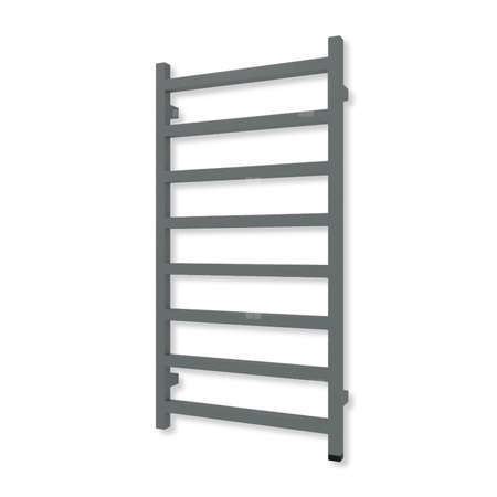 Grzejnik drabinkowy TERMA SIMPLE ONE, podłączenie S8, wym. 960 x 500 mm, kolor grafit (farba), moc 351W