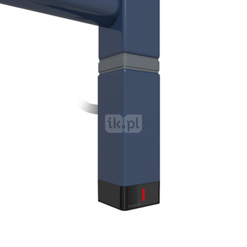 Grzałka TERMA One K30x30, 400W \ Tuba, RAL 5013, kabel prosty bez wtyczki [biały, 1,5m, logo Terma,