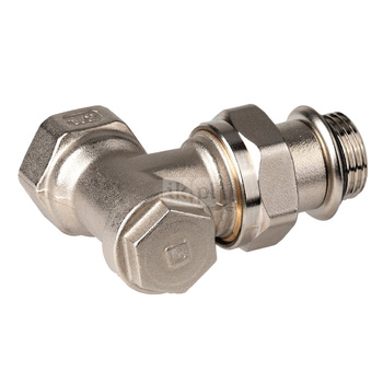 Zestaw do grzejników bocznozasilanych: głowica Thera-6 T3019W0 + Zawór termostatyczny, osiowy, wkładka SX, 1/2", V2030ASX15 (złączka do grzejnika uszcz. miękkie) + zawór powrotny, kątowy, 1/2", V2430E0015A