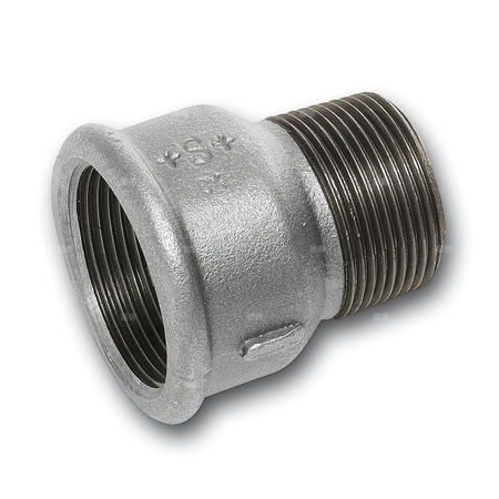 Mufa SANHA 246# redukcja, żeliwo (ocynk galwaniczny/elektrolityczny) (ocynk), 1/4'' x 1/8'' (GW x GZ)