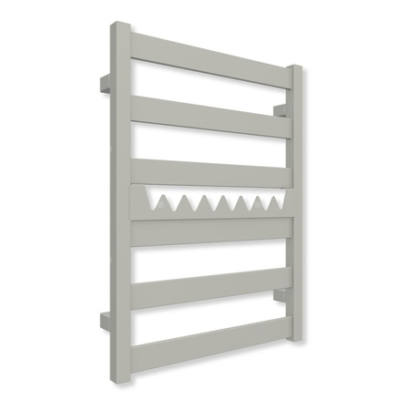 Grzejnik drabinkowy TERMA VIVO, podłączenie SX, wym. 670 x 500 mm, kolor specjalny - natura (farba), moc 275W