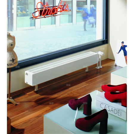 Kermi konwektor KNN21 280x72x2000 RAL 9016, 6 bar, bez osłony, podł. Uni