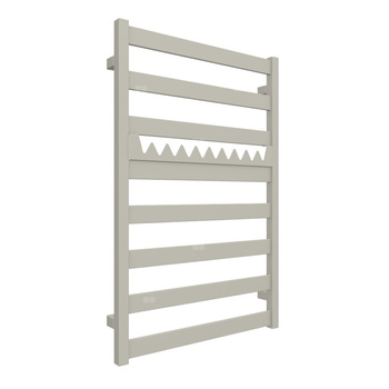 Grzejnik drabinkowy TERMA VIVO, podłączenie SX, wym. 910 x 600 mm, kolor szary jedwabisty RAL7044 (farba), moc 405W