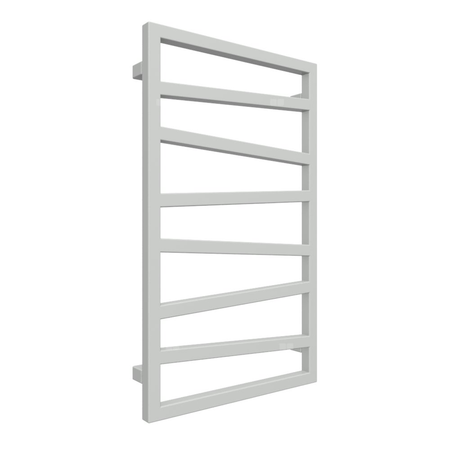 Grzejnik drabinkowy TERMA ZIGZAG, podłączenie ZX, wym. 835 x 500 mm, kolor szary jasny RAL7035, moc 320W