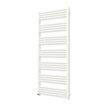 Grzejnik elektryczny TERMA FIONA ONE 1620 x 630 mm, kolor biały drogowy RAL9016, moc 800 W, podłączenie E1, kabel prosty bez wtyczki szary