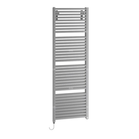 Grzejnik drabinkowy KERMI Duett-E, wym. 1492 x 784 mm, kolor srebrny, moc 1125W