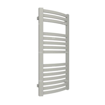Grzejnik drabinkowy TERMA DEXTER, podłączenie ZX, wym. 860 x 400 mm, kolor srebrny połysk, moc 323W