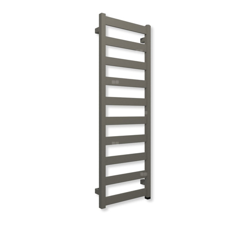 Grzejnik elektryczny TERMA VIVO ONE 1150 x 400 mm, kolor ral 7030 mat, moc 400 W, podłączenie E8, kabel prosty bez wtyczki czarny