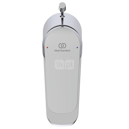 CERAFLEX Bateria umywalkowa stojąca z korkiem metalowym, 5L/min