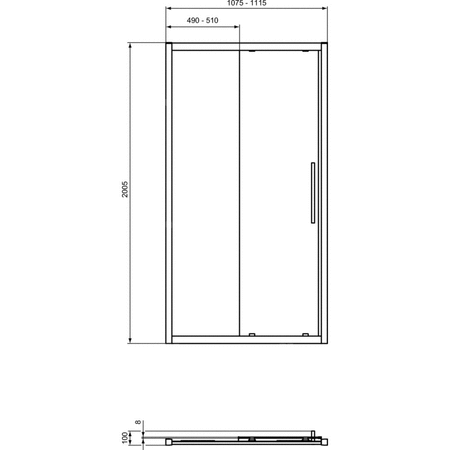 IS I.LIFE DRZWI 110 UNHAND IC BRT SC