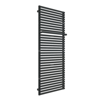 Grzejnik drabinkowy TERMA CITY, podłączenie Z1, wym. 1590 x 600 mm, kolor czarny jak kruk mat RAL9005, moc 1055W