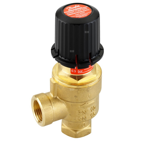 Regulator upustowy DANFOSS mosiądz (stan surowy) PN 10 DN 15 max. 120'C 5-50 kPa