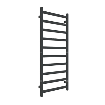 Grzejnik drabinkowy TERMA SIMPLE, podłączenie Z1, wym. 1200 x 500 mm, kolor czarny jak kruk soft RAL9005, moc 440W