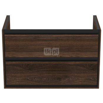 C.AIR SZAFKA UM 80X44 SLKBLK&WOOD 2 DRWR