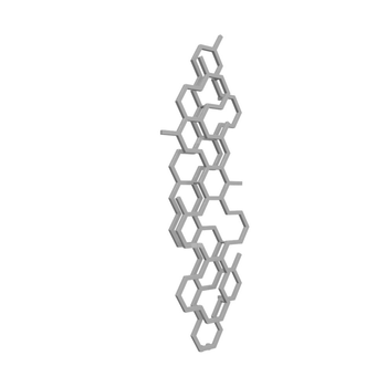 Grzejnik drabinkowy TERMA HEX, podłączenie ZX, wym. 1700 x 573 mm, kolor zimowe niebo