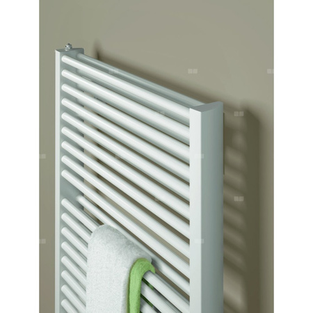 Grzejnik drabinkowy KERMI DUETT, wym. 1188 x 934 mm, kolor biały, moc 1597W