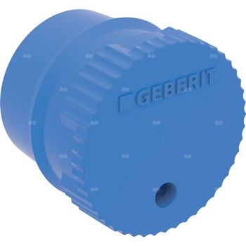 Zaślepka PE niebieska d18