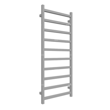 Grzejnik drabinkowy TERMA SIMPLE, podłączenie SX, wym. 1200 x 500 mm, kolor szary sygnałowy RAL7004, moc 440W