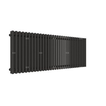 Grzejnik drabinkowy TERMA TUNE VWD, podłączenie ZX, wym. 600 x 1590 mm, kolor heban, moc 1934W