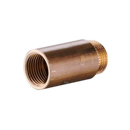 Przedłużacz KFA Armatura, mosiądz, 1/2'' (GW x GZ), 15 mm