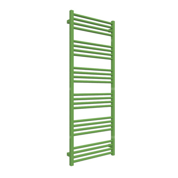 Grzejnik drabinkowy TERMA FIONA, podłączenie SX, wym. 1380 x 530 mm, kolor zielony żółty RAL6018, moc 616W