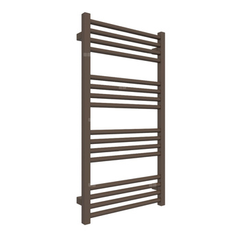 Grzejnik drabinkowy TERMA FIONA, podłączenie ZX, wym. 900 x 480 mm, kolor szlachetny brąz, moc 375W