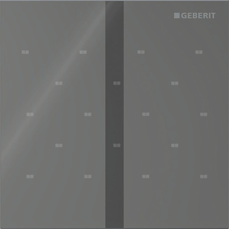 Płyta przykrywająca Geberit typ 40, kwadratowa: Lava