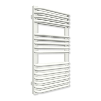 Grzejnik drabinkowy TERMA TYTUS, podłączenie ZX, wym. 820 x 440 mm, kolor biała ściana (farba), moc 533W
