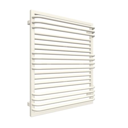 Grzejnik drabinkowy TERMA POC 2, podłączenie SX, wym. 840 x 700 mm, kolor nowoczesna kość słoniowa