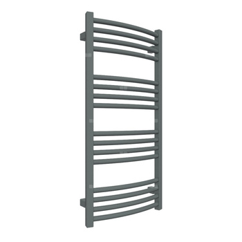 Grzejnik drabinkowy TERMA LENA, podłączenie SX, wym. 900 x 436 mm, kolor grafit, moc 351W