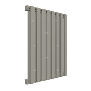 Grzejnik drabinkowy TERMA NEMO, podłączenie YP, wym. 530 x 375 mm, kolor metaliczny kamień, moc 364W