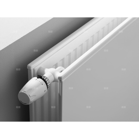 Grzejnik płytowy typ 30 KERMI X2 Plan-V, prawy wym. 305 x 1405 mm, kolor biały, moc 1090 W