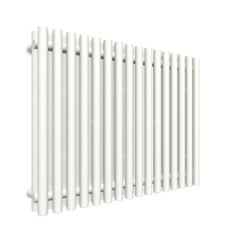 Grzejnik drabinkowy TERMA TUNE VWD, podłączenie YL, wym. 600 x 790 mm, kolor biały drogowy RAL9016, moc 967W