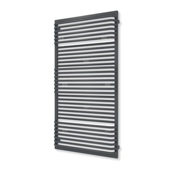 Grzejnik drabinkowy TERMA POC 2, podłączenie Z1, wym. 1400 x 700 mm, kolor metaliczna czerń (farba), moc 1182W