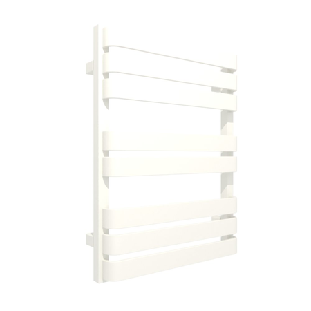 Grzejnik elektryczny TERMA WARP T 500 x 655 mm, kolor biały drogowy RAL9016, moc 300 W, podłączenie E1, kabel prosty bez wtyczki z maskownicą