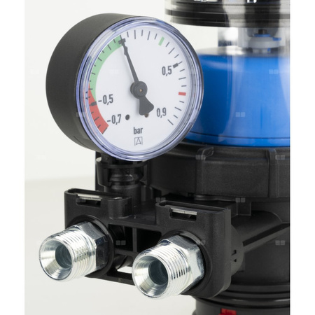 Filtr olejowy AFRISO FloCo-Top-2CM Optimum MC-18zintegrowany z odpowietrznikiem fi 3/8''/3/8'' GW x GZ, z wkładem opticlean, maks. przepływ 100 l/h