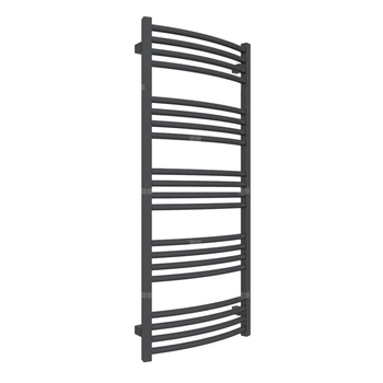 Grzejnik drabinkowy TERMA LENA, podłączenie ZX, wym. 1140 x 486 mm, kolor czarny pieprz