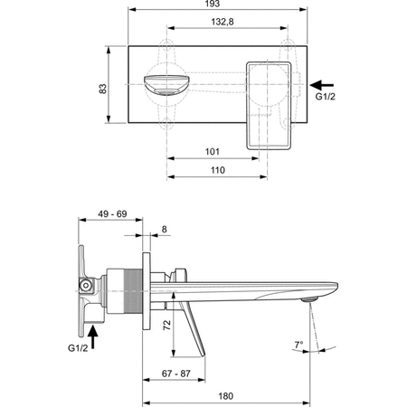 CONCA BATERIA UMYWALKOWA B-IN 18O 5L KIT2 BR NICK