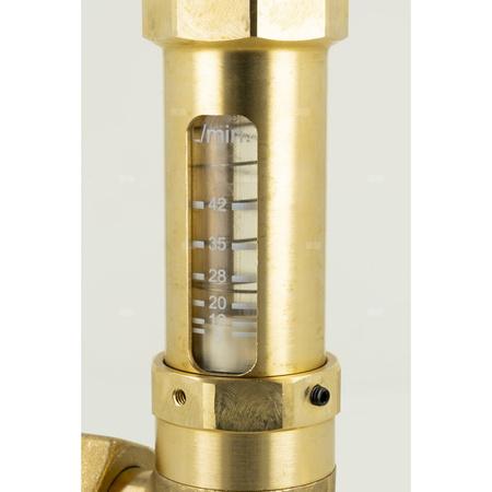 Zespół armatury serwisowej AHS 560 do pomp ciepła, z separatorem zanieczyszczeń ADS 160, z przepływomierzem 5 - 42 l/min, przyłącza GW G1''