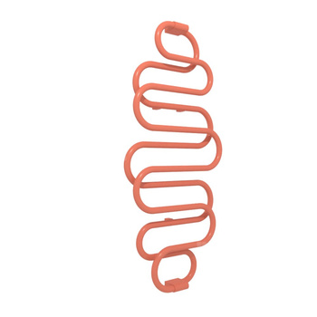 Grzejnik el. TERMA PERŁA 1360/500 RAL 3022, podł. EX, kabel prosty z wtyczką [1,5m srebrzysty]