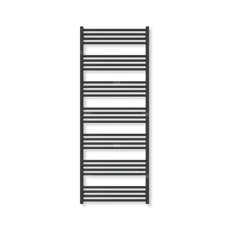 Grzejnik drabinkowy TERMA FIONA, podłączenie ZX, wym. 1620 x 630 mm, kolor czarny jak kruk mat RAL9005 (farba), moc 834W