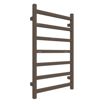 Grzejnik drabinkowy TERMA SIMPLE, podłączenie ZX, wym. 840 x 500 mm, kolor szlachetny brąz, moc 306W