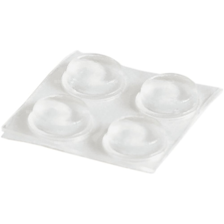 Zestaw odbojników Geberit Smyle Square (4 szt.): d=9.5mm