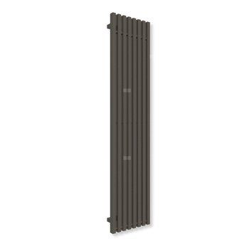 Grzejnik elektryczny TERMA TRIGA E 1700 x 380 mm, kolor brąz anodowy, moc 800 W, podłączenie E8, kabel przyłącze ts1/ss1