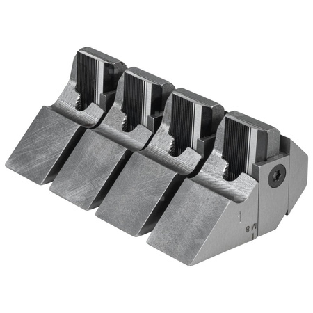 Noże grzebieniowe HSS + Mocowanie M 8, Zestaw REMS M