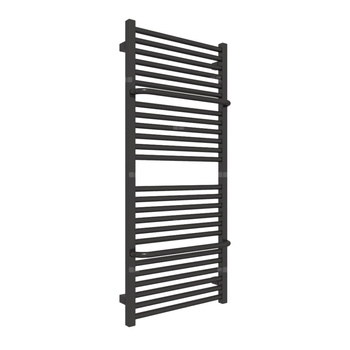 Grzejnik drabinkowy TERMA LIMA, podłączenie ZX, wym. 1140 x 500 mm, kolor heban, moc 574W